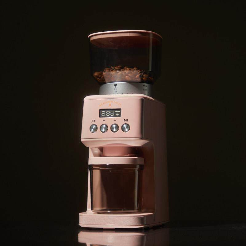 远岸电动咖啡豆研磨机全自动咖啡机家用商用手冲意式控定量磨豆机