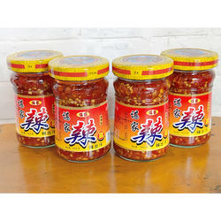 谌家辣椒酱江西高安特产朝天椒红剁椒超辣猛辣型下饭酱小瓶装228g