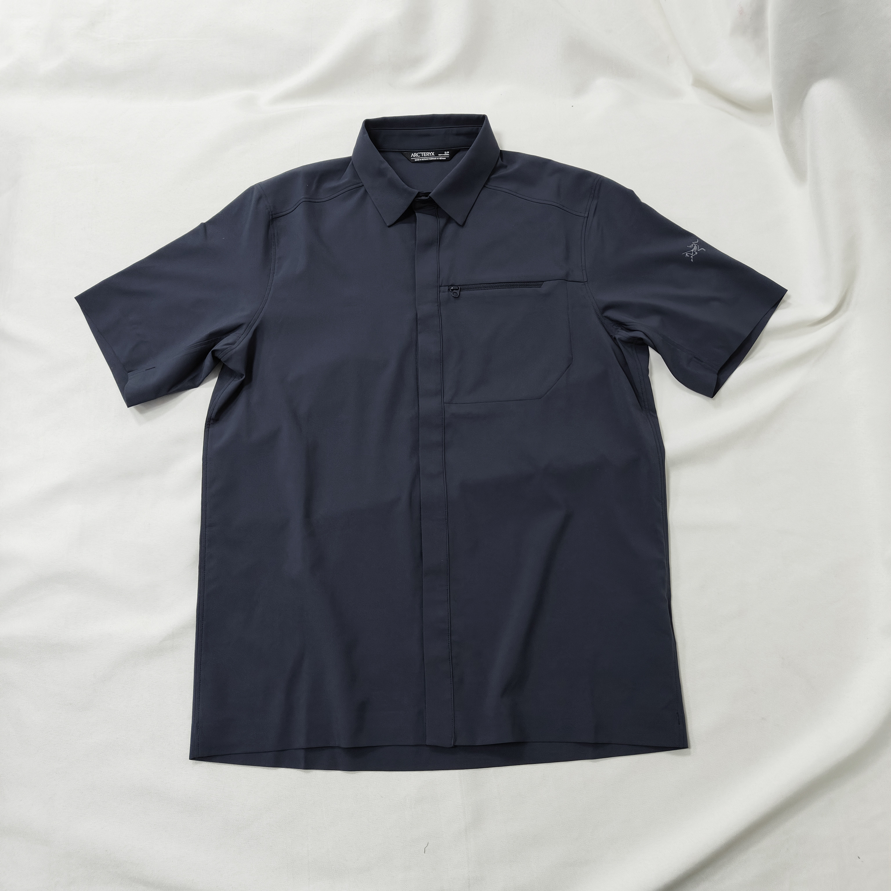 Arcteryx 始祖鸟Skyline SS 男款正品春夏速干商务短袖衬衣衬衫