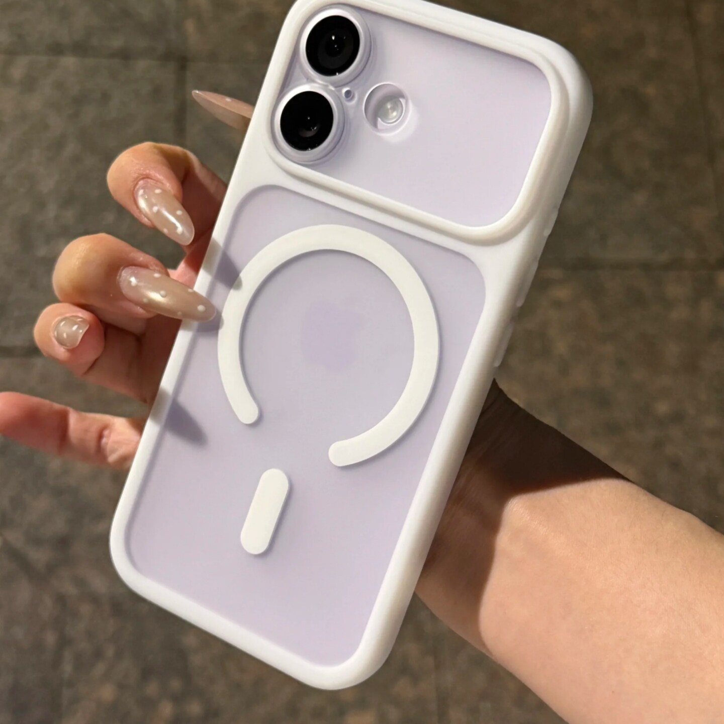 可拆卸镜头肤感二合一适用苹果17promax秒变手机壳磨砂奶白色iPhone16Pro透明Air全包磁吸iphone15/14防摔13