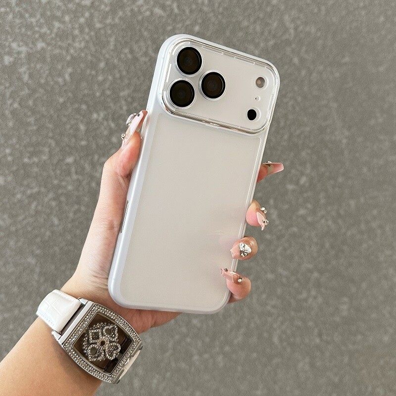 高级感【魅眼系列】适用苹果17Promax自带镜头膜手机壳iPhone16/15pro透明17Air全包14磨砂13软硅胶12防摔11