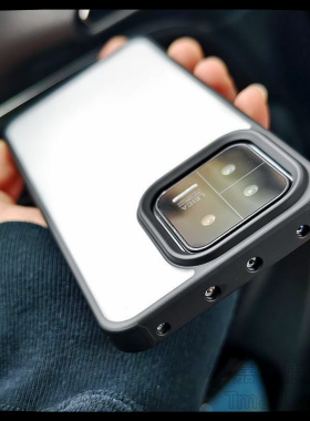 磨砂100适用荣耀90手机壳80Pro黑色边简约护甲honor70Pro+亚克力高透明文艺防摔手感好文艺女男硬壳软边大孔