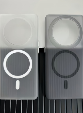 防指纹1+12适用OPPOFindX6手机壳一加ACE2pro冰雾瓦楞纹7磁吸充电1+13光栅findx9透明灰色X8简约个性立体竖条