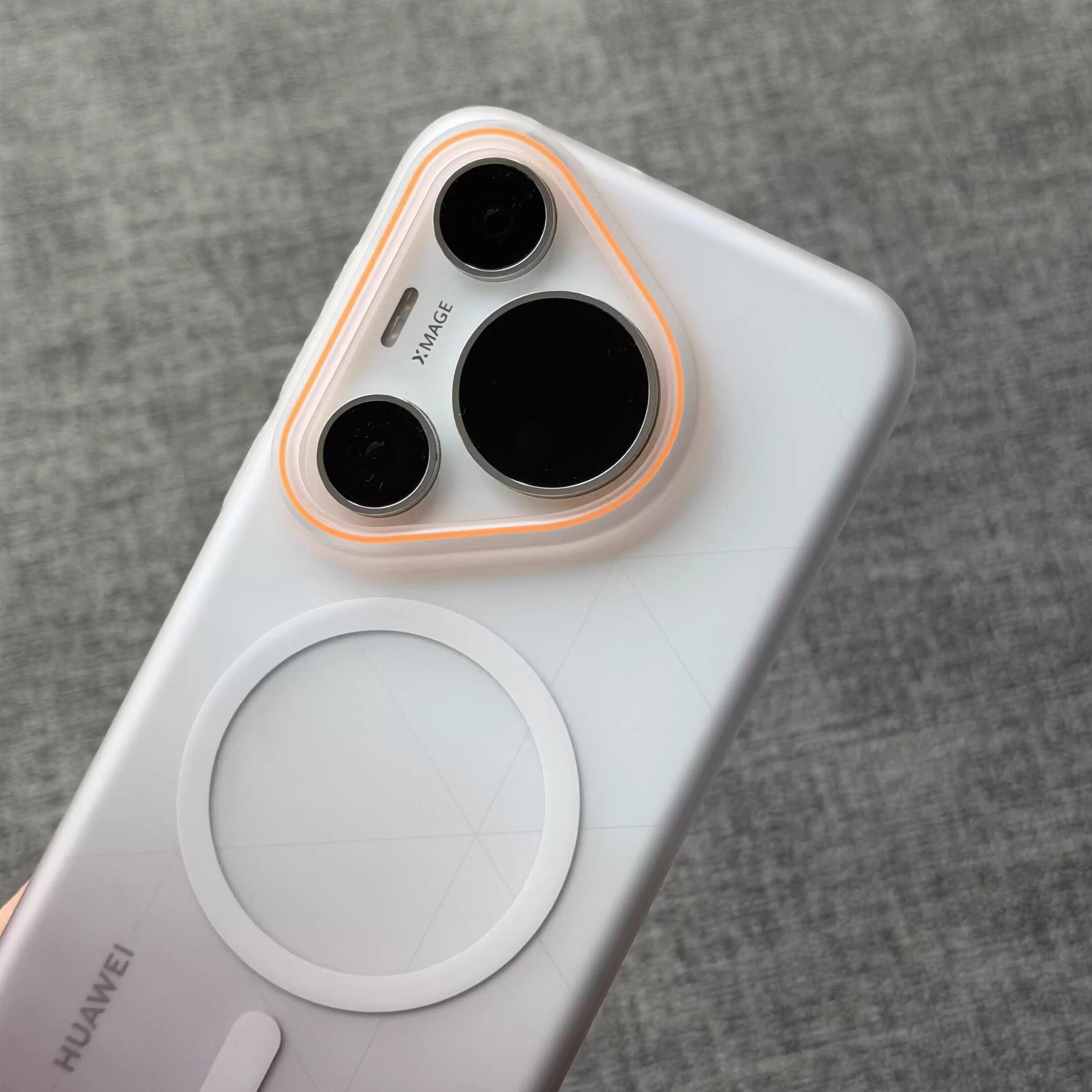 冰雾渐变黑色柔彩适用华为Pura80pro+手机壳P70个性Pura80Ultra轻薄pura70pro新款Mate70/60pro磁吸充电硬壳