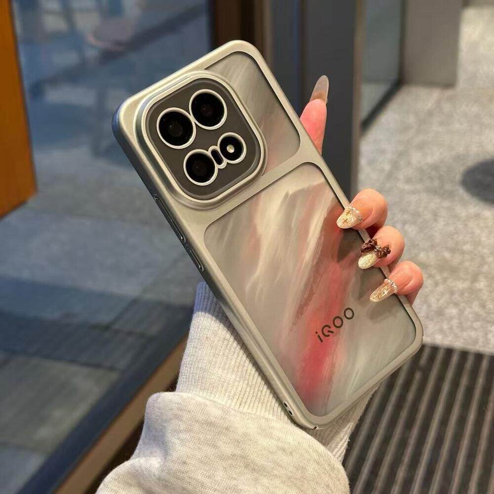 高级感哑盾电镀银色秒变系列适用vivo手机壳iQOO15Ultra透明neo11微磨砂X300S超薄x300pro情侣款精孔镜头硬壳