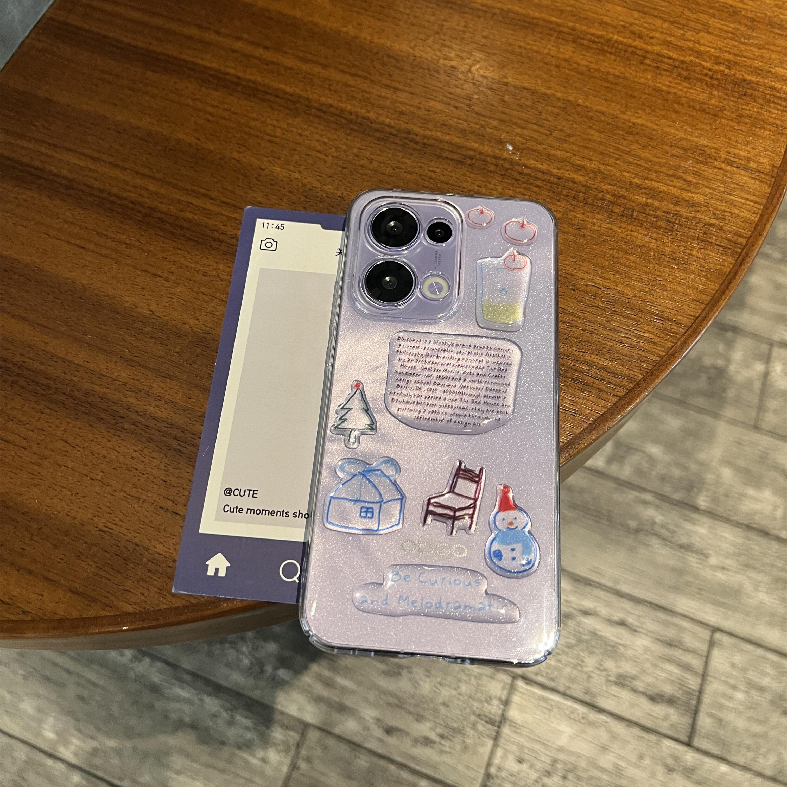 适用OPPOReno13PC创意可爱保护壳