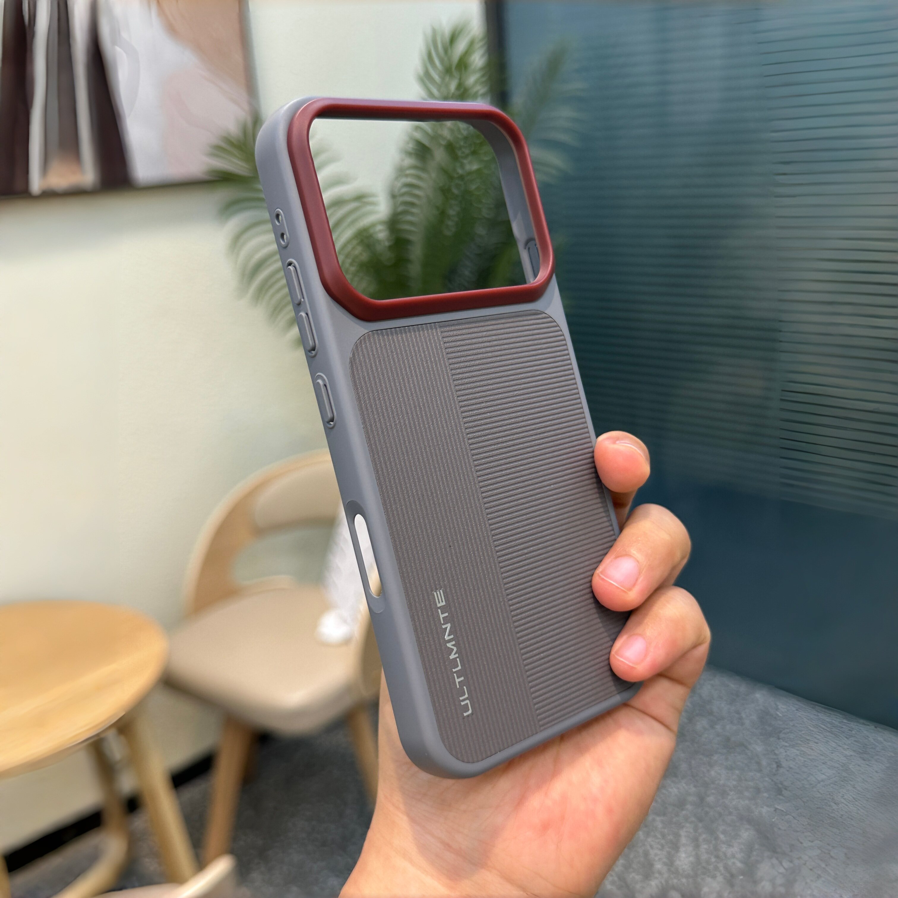 深空灰撞色红百变条纹Magsafe磁吸适用小米18Promax手机壳大孔金属镜头框Xiaomi18pro全包防摔保护套男女款