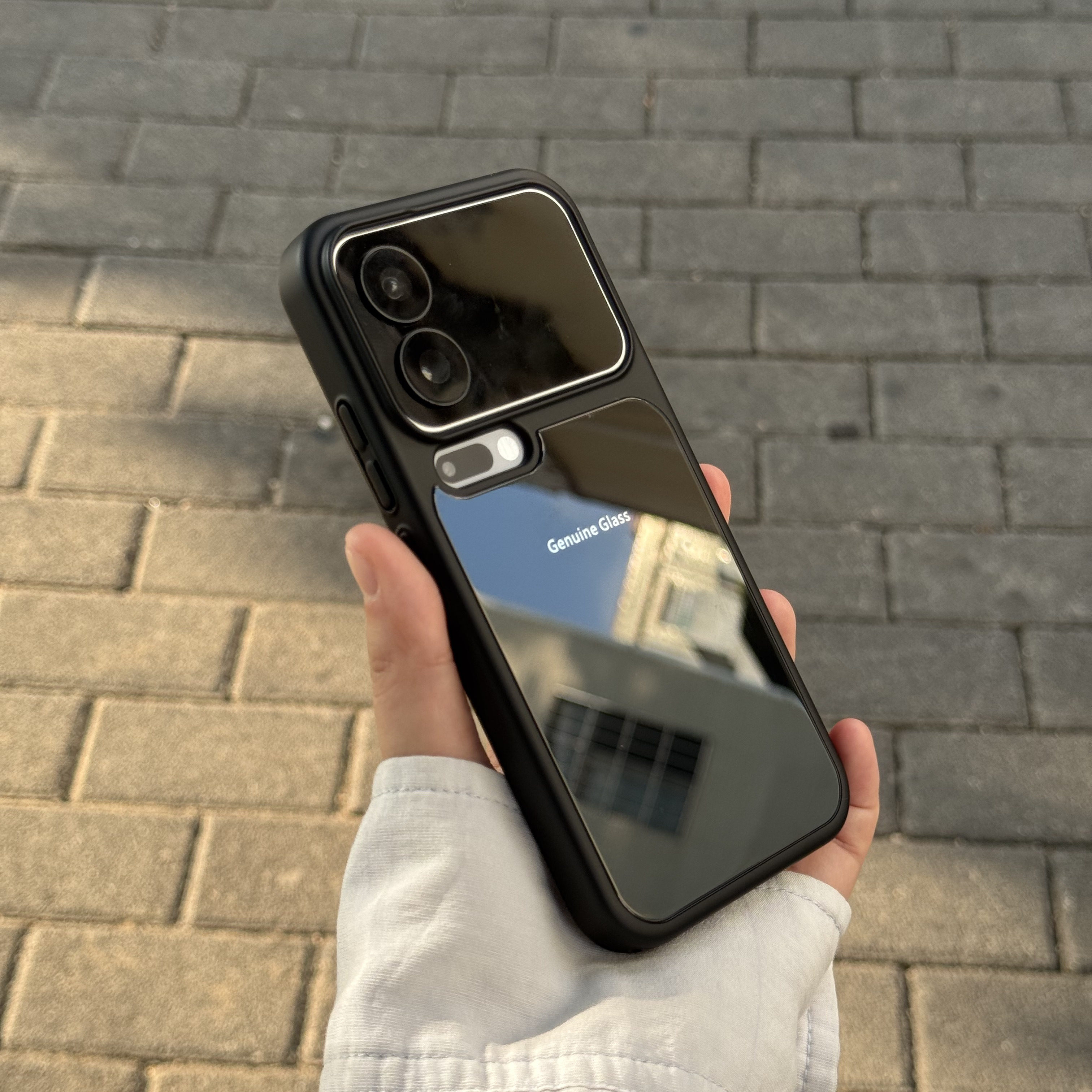 爵士黑色新款秒变马卡龙玻璃适用小米17Promax手机壳Xiaomi17pro全包华为mate80光面oppofindx9大孔硬壳男女