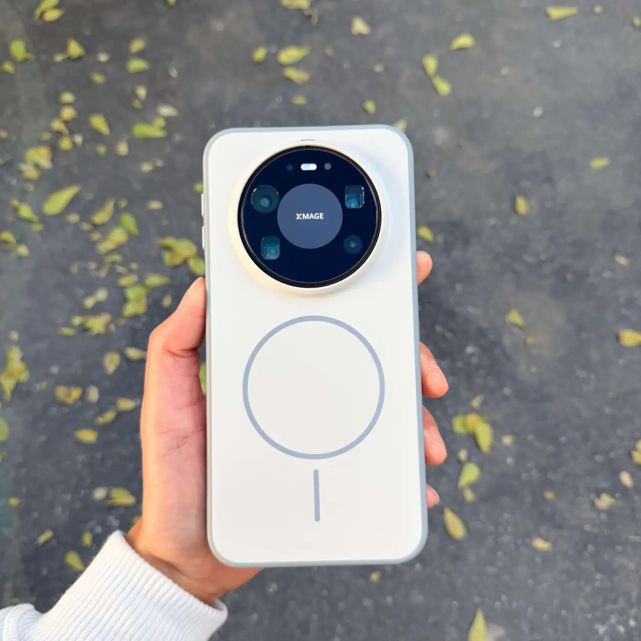 钛灰色高档肤感适用华为mate80promax手机壳无界系列Mate70/60Pro+简约细圈磁吸全包软边防摔不会发黄保护套