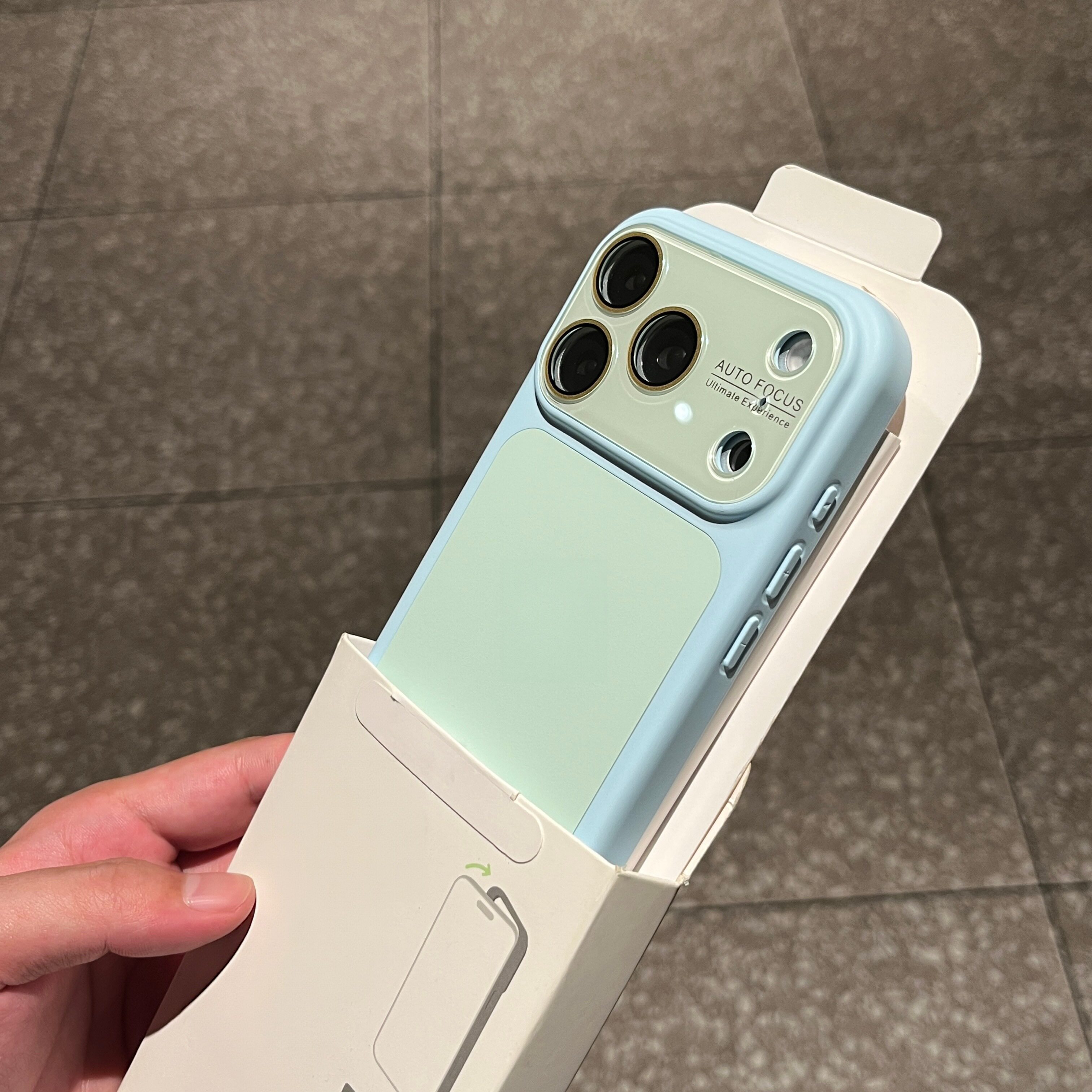 奶蓝色秒变大视窗【一体Ai按键】适用苹果17promax手机壳液态硅胶iPhone16Pro撞色背板二合一15Pro镜头膜14女