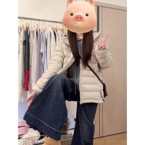 美式排骨保暖面包服女冬