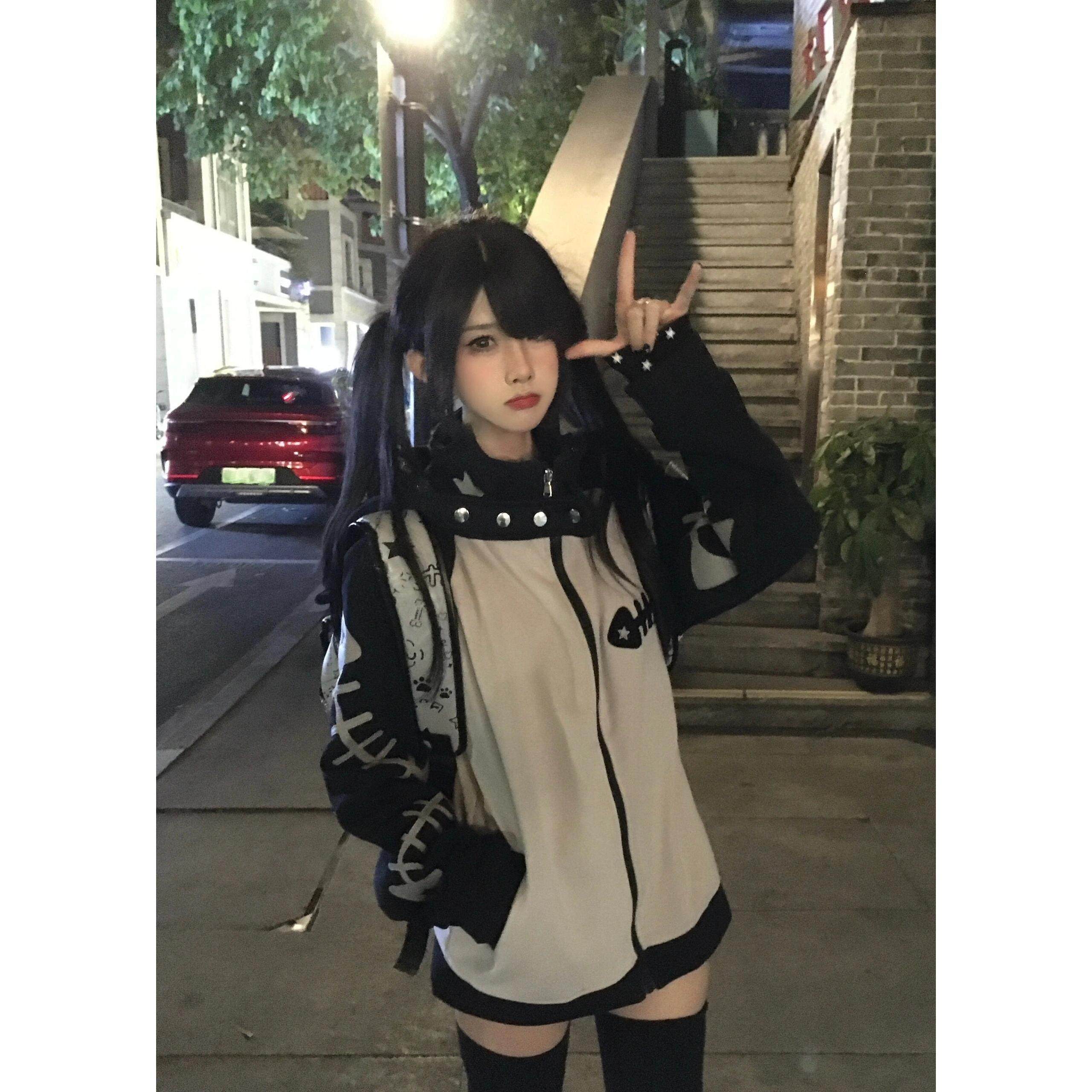 日系亚萌撞色拼接立领可拆卸帽卫衣外套女秋冬慵懒风宽松拉链开衫,女装/女士精品,卫衣/绒衫,淘宝优惠券,粉丝福利购,淘宝优惠卷