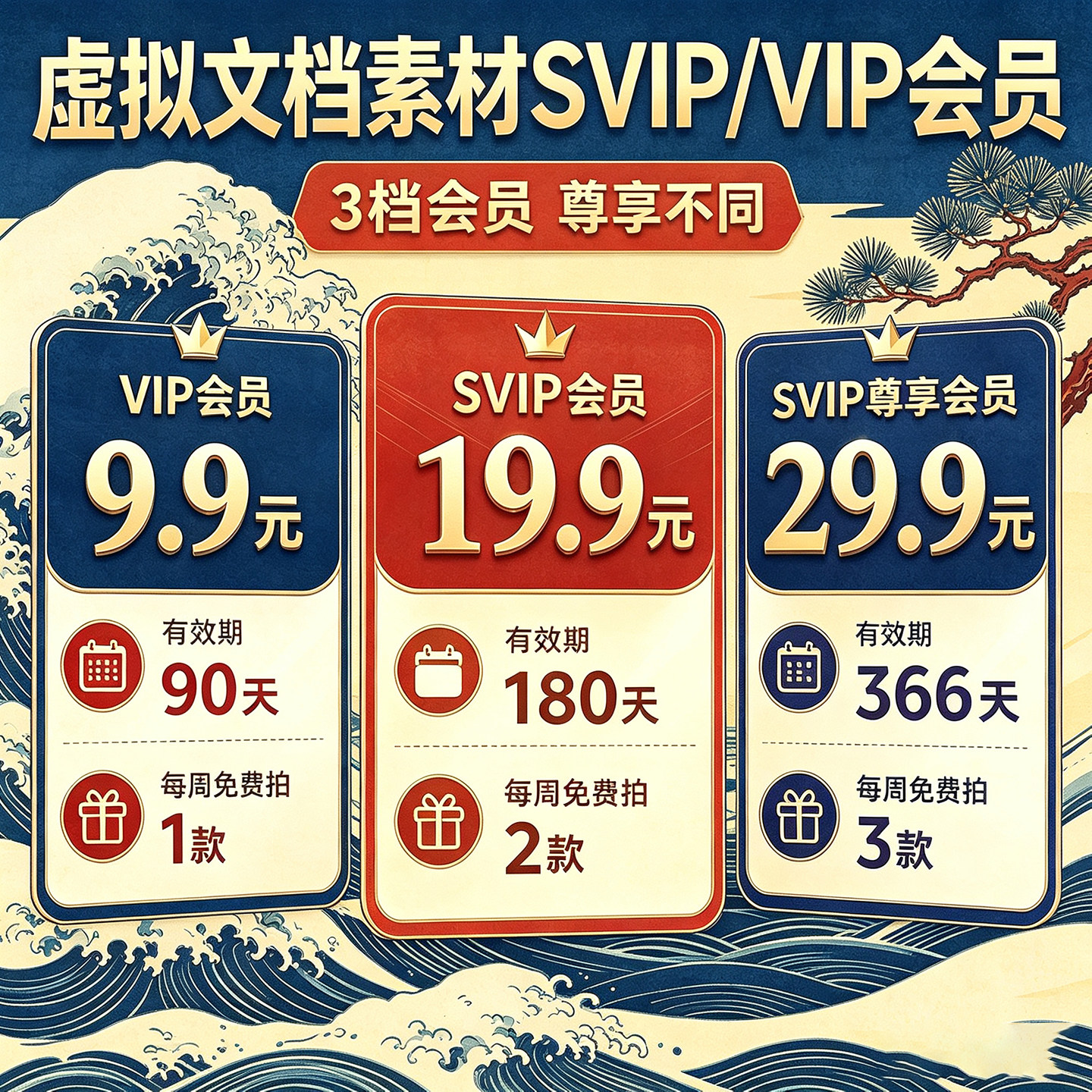 全店铺VIP/SVIP会员免费下载word文档任选方案招投标书可编辑模板