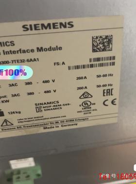 【非标价】6SL3300-7TE32-6AA1