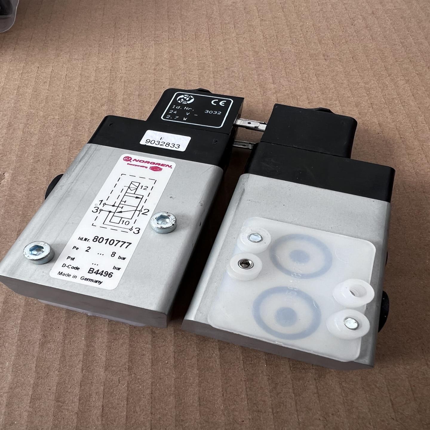 （设备配件）海隆HERION阀先导式电磁阀电磁先导式软密