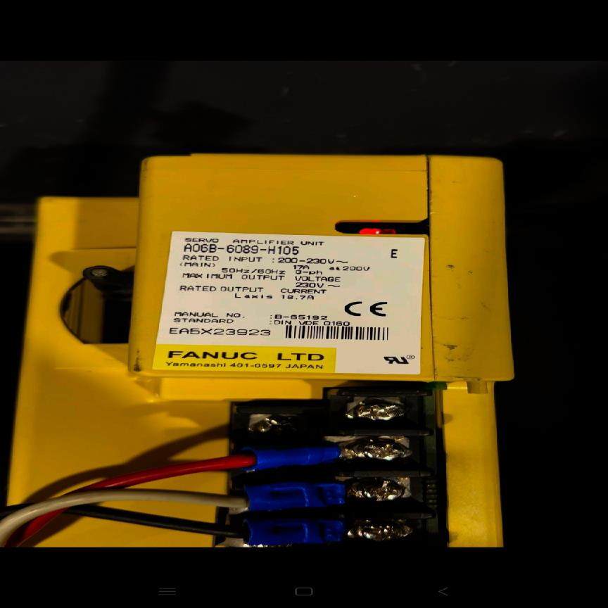 发那科驱动器A06B-6089-H105有货九成新三