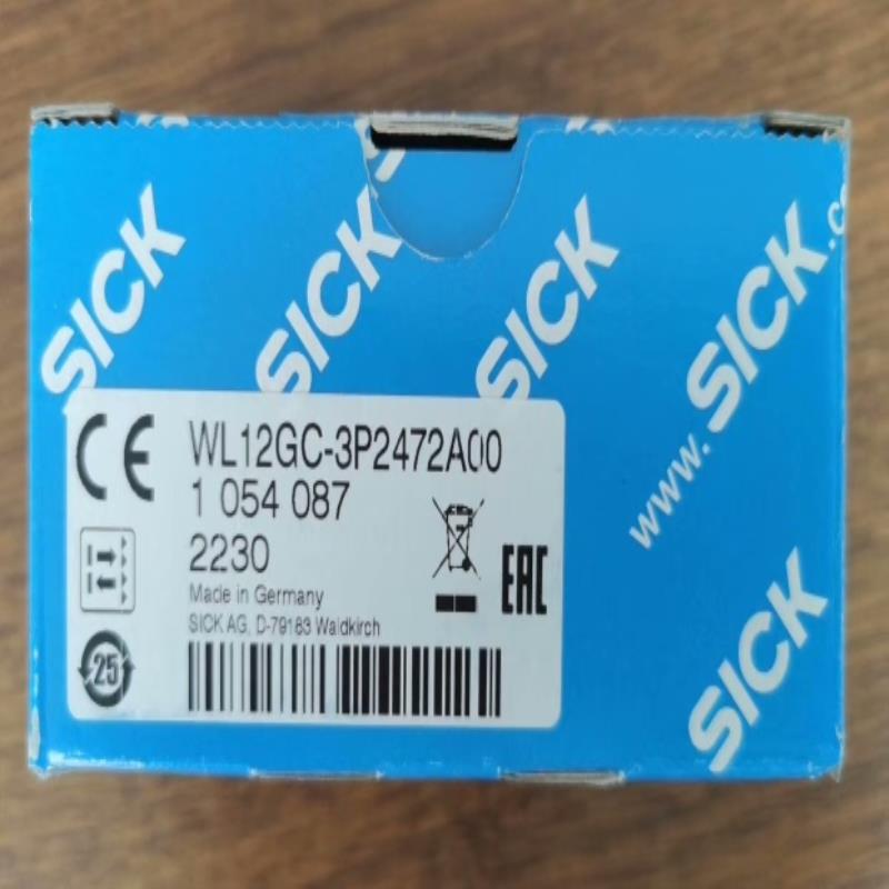 全新西克透明体镜反射光电WL12GC-3P2472A00，现