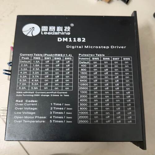 [德峰]雷赛驱动器DM1182,功能包好，成色漂亮。