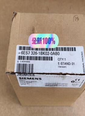【工控自动化】仅开封S7326-1BK02-0AB0议价