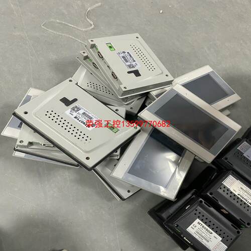 【荣强工控】威纶通触摸屏MT6071IE。成色漂亮，功能包好