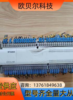 PLC FX2N-128MR-001 成色如图 功能正常