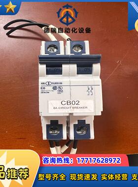 德国ABL E6 空开2P/10KA，德国原装，成色如图