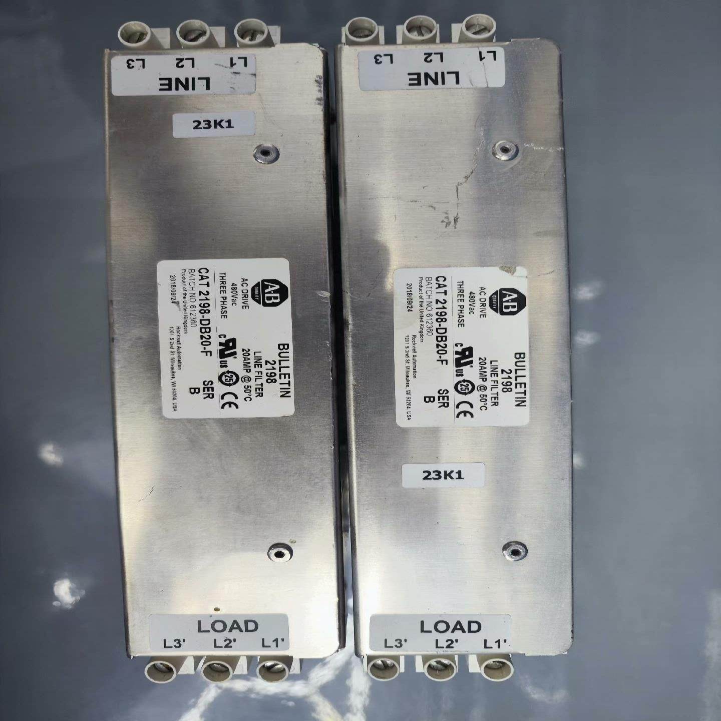 AB 罗克韦尔滤波器 CAT 2198-DB20-F SER