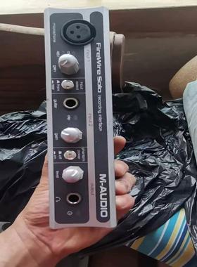 （设备配件）FireWire M-AUDIO专业声卡，话放，火线声卡