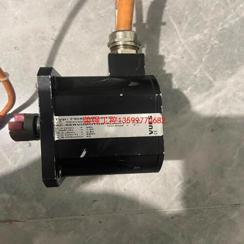【荣强工控】AC-SERVOMOTOR 电机，型号，f504f-040-