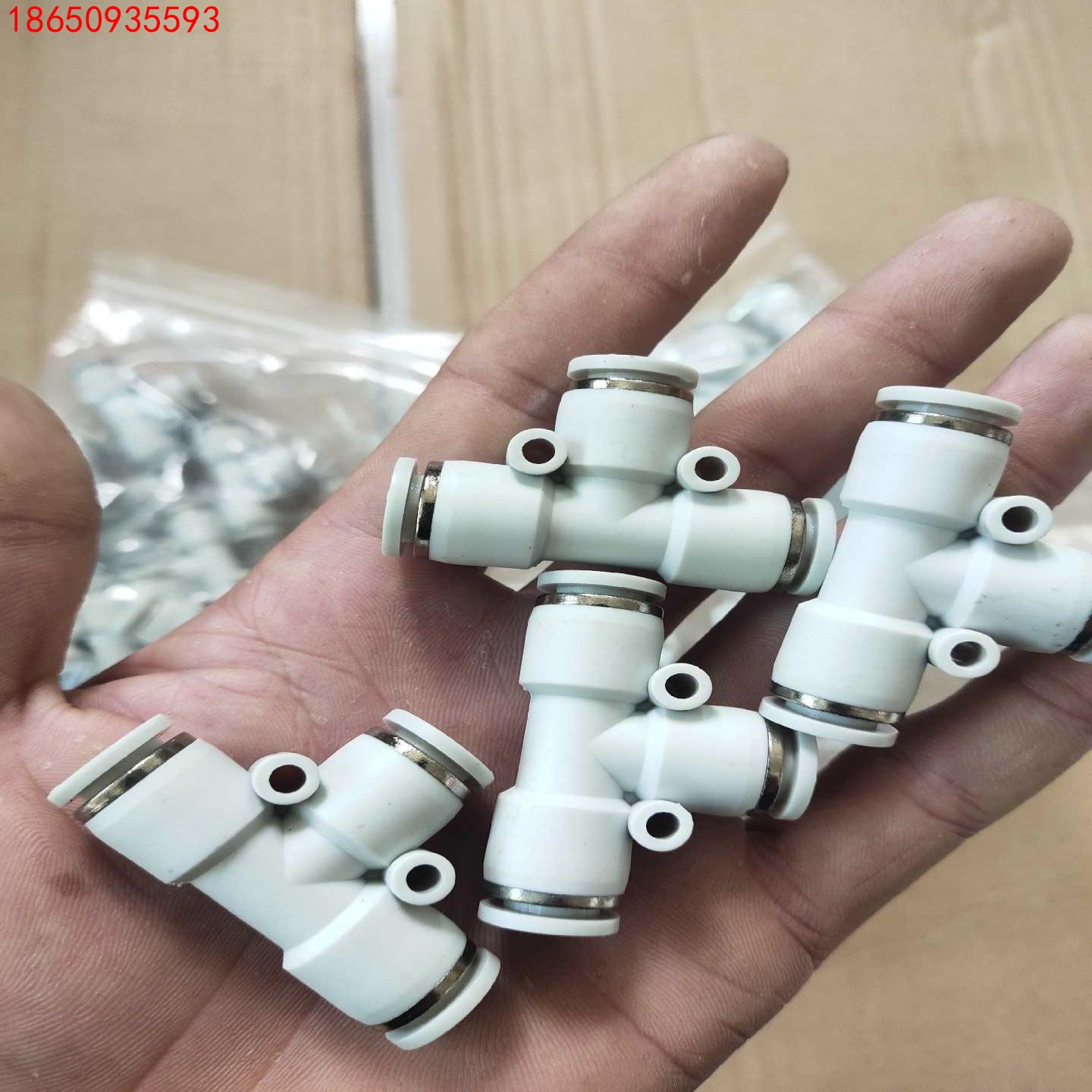 全新原装CKD喜开理GWT8－0/K接头T型三通接头等径8m