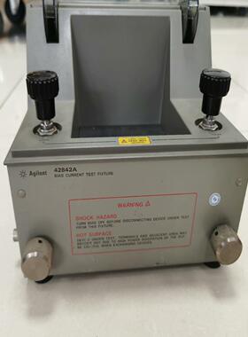 （设备配件）安捷伦42842A测试座，安捷伦42841A偏流源功能正常，