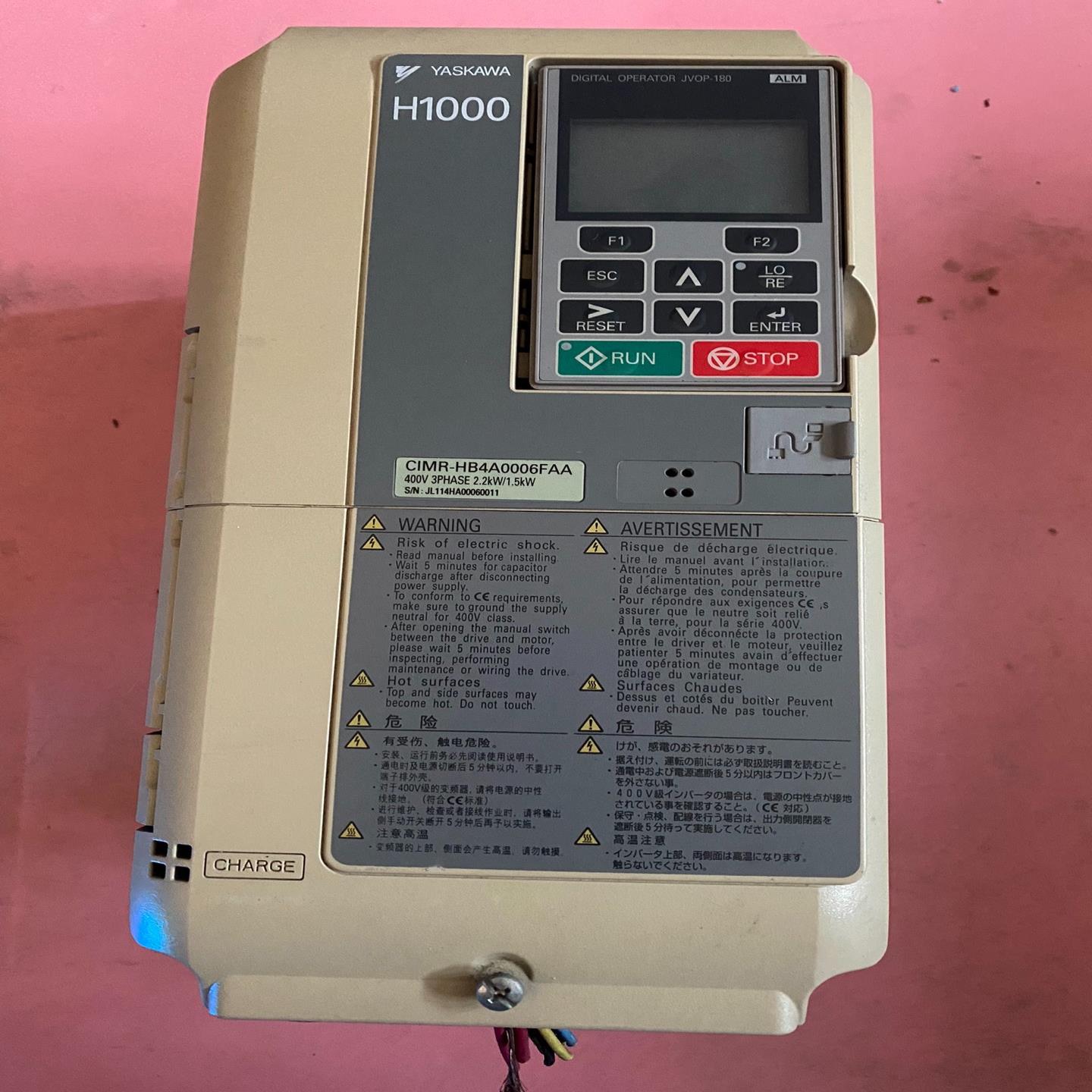 安川变频器 CIMR-HB4A0006FAA