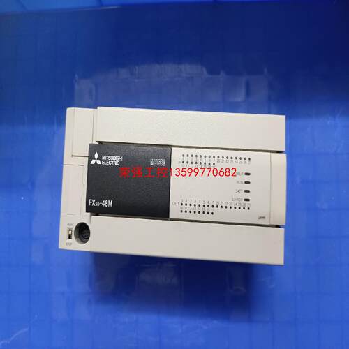 【荣强工控】FX3U-48MR/ES-A 三菱PLC二手拆机，实物拍摄，