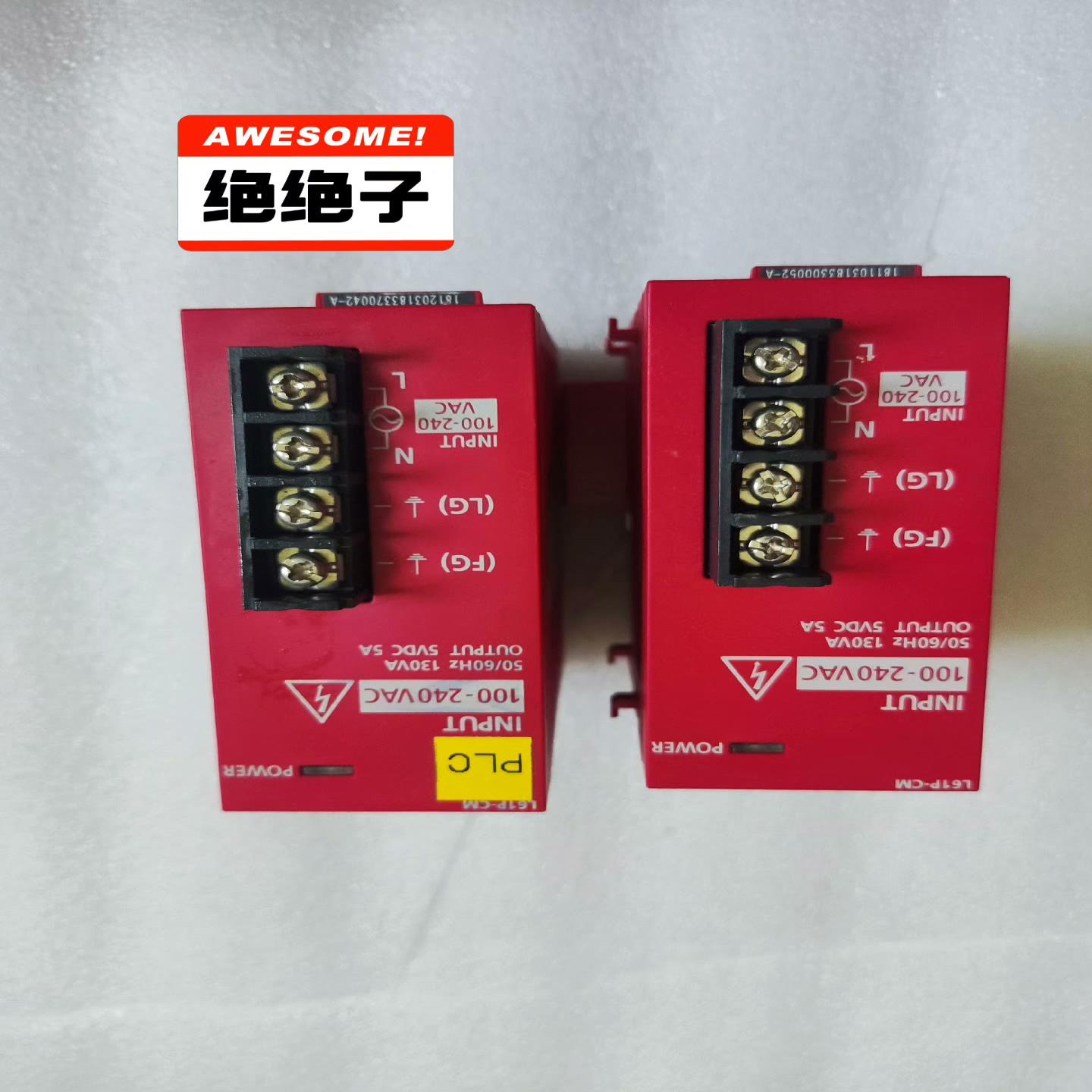 三菱原装正品电源模块L61P-CM，成色嘎嘎新，实图拍摄，假