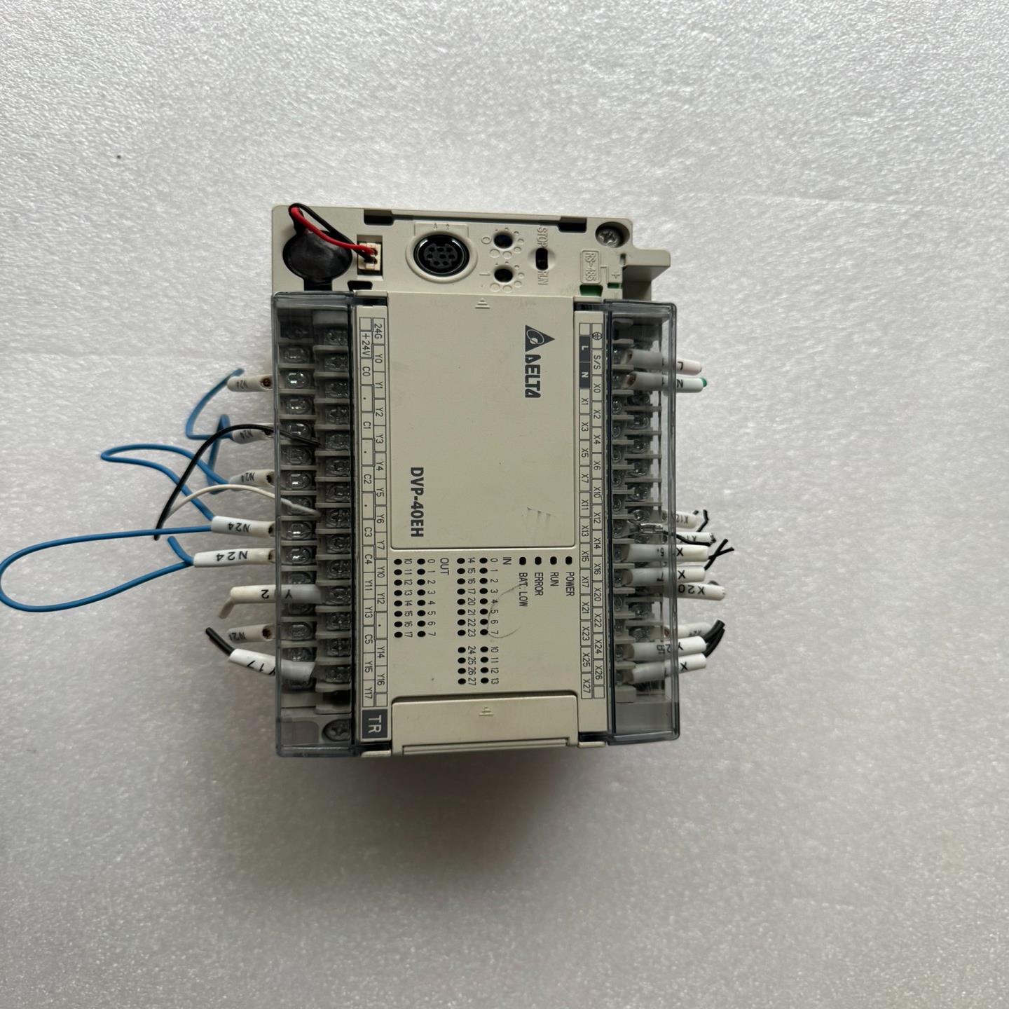 （设备配件）台达DVP40EH00T3DVP40EH00T3，底部有点破