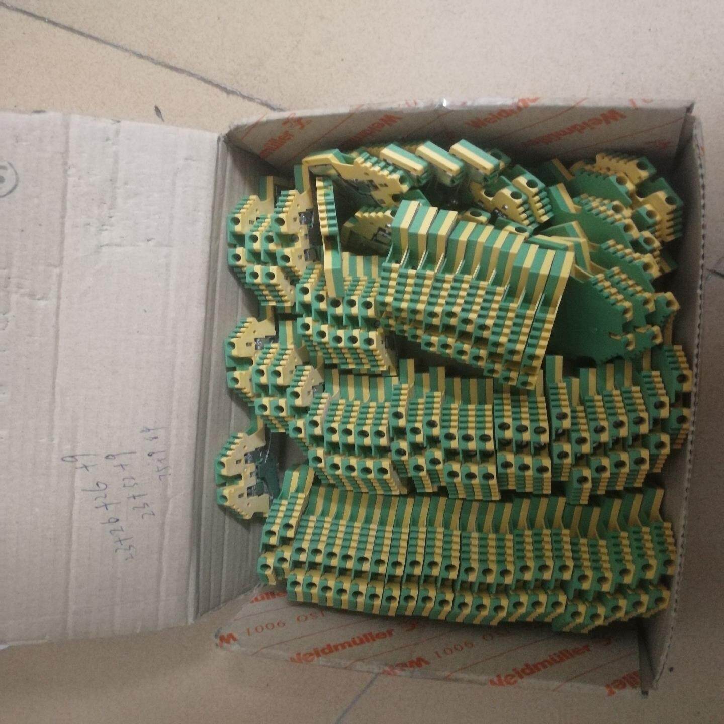 魏德米勒地线端子WPE2.5N，全新84个，订货号10