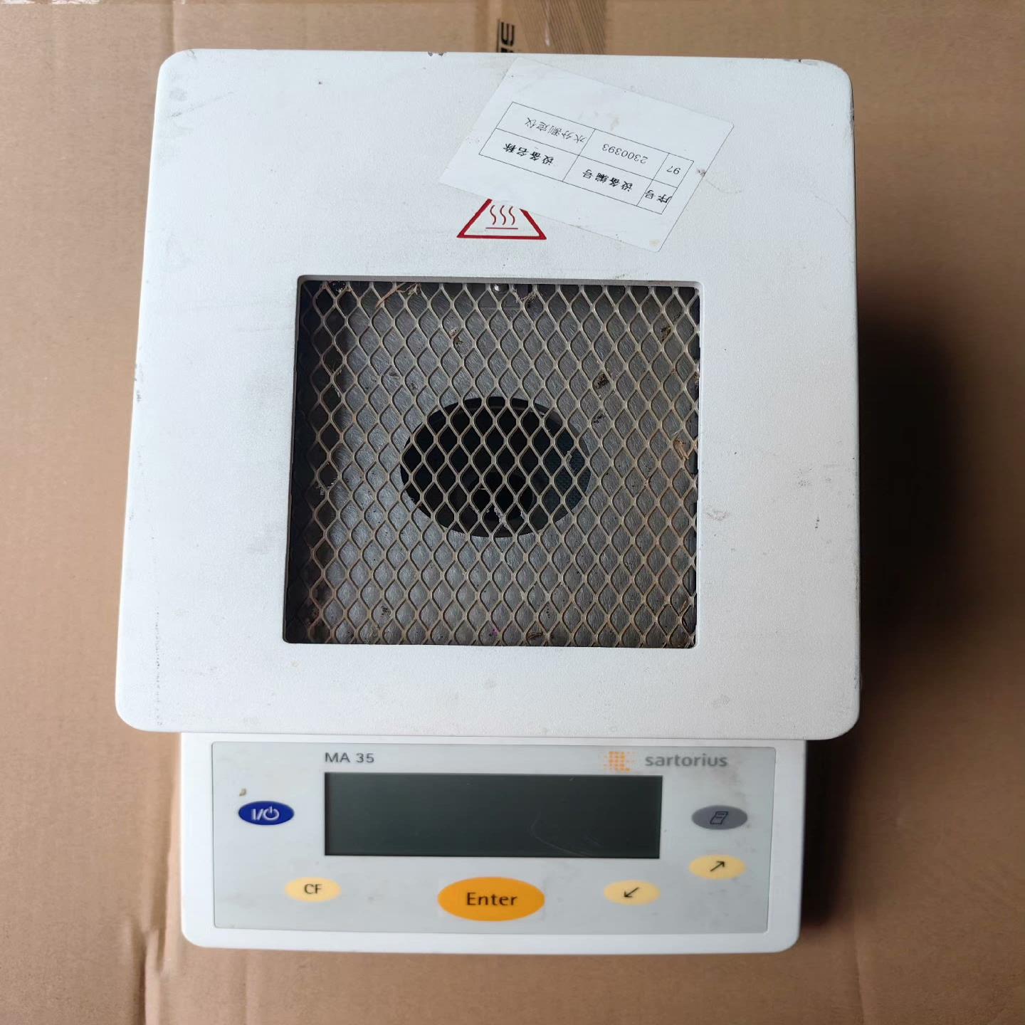 sartorius赛多利斯水分测定仪MA35M成色如图