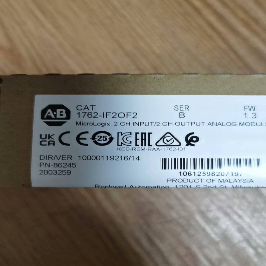 罗克韦尔AB 1762-IF2OF2  全新原装22年