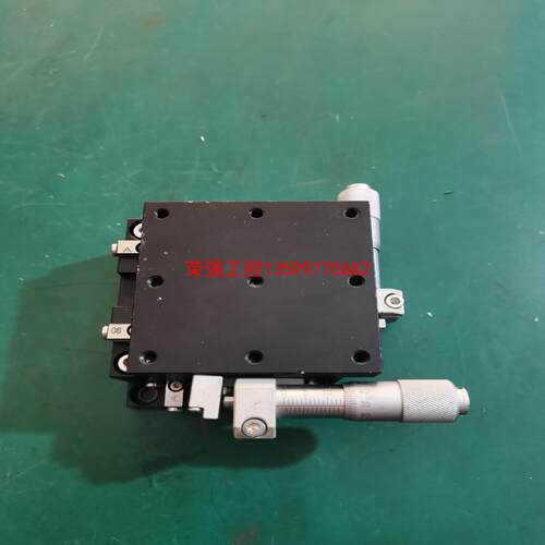 【荣强工控】XY千分尺滑台，尺寸60*60*40mm，滑动顺畅，功能包好