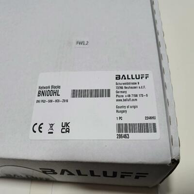 巴鲁夫BNI00HL   Profinet网络模块议价