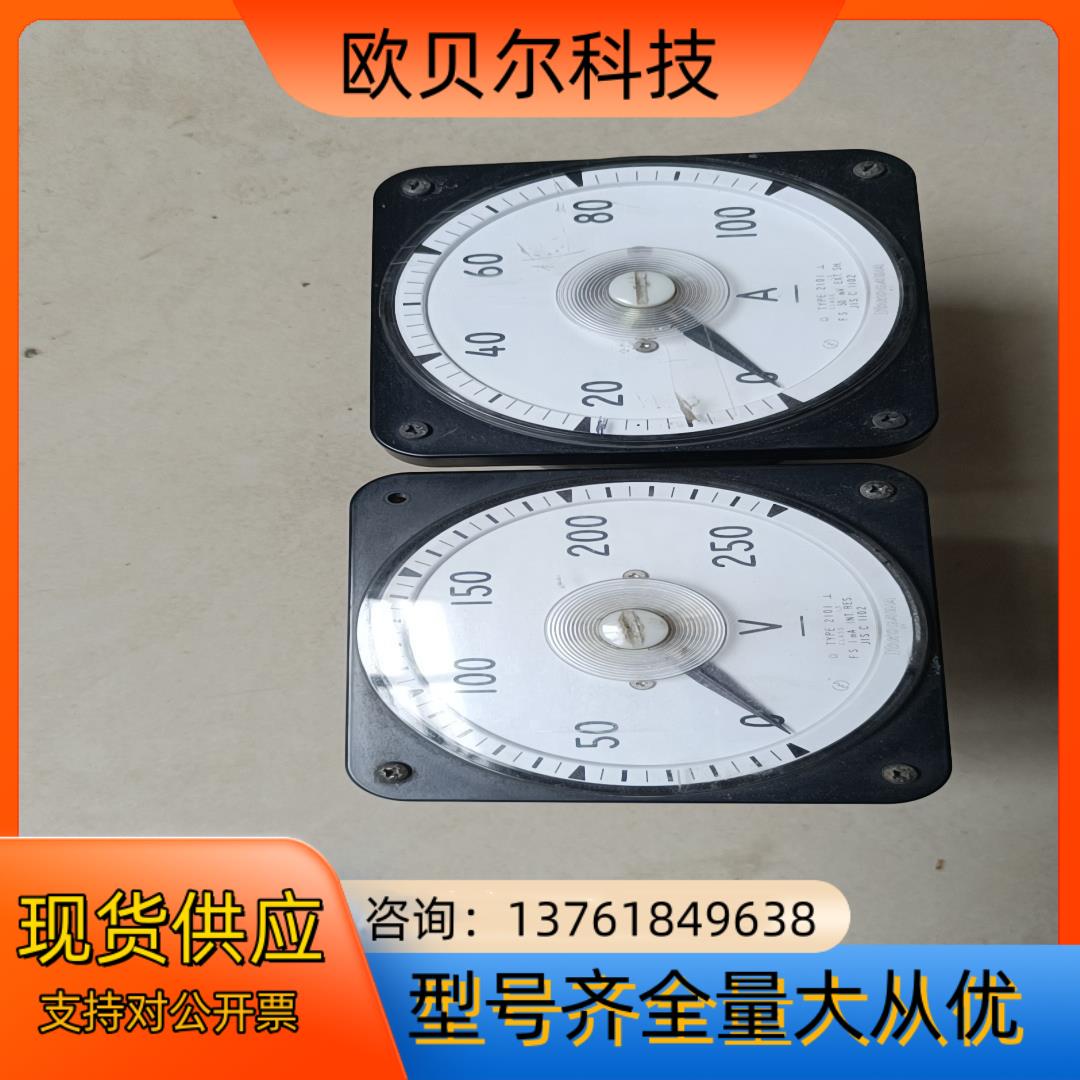 yokogawa  JIS  C  1102电流表电压表古