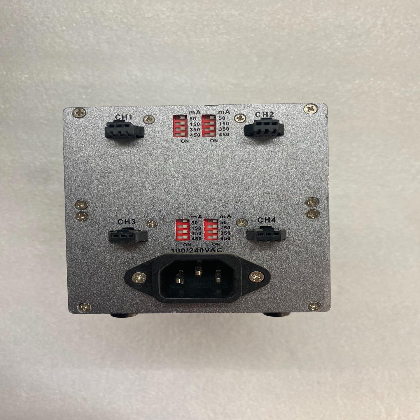 （设备配件）工业光源控制器，型号：VLD-24V-1A-CH4，带四个光