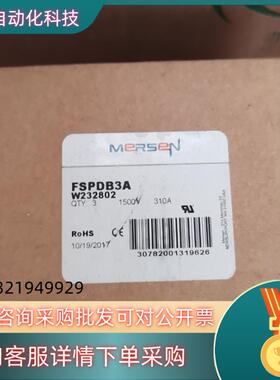 现货FSPDB3A  W232802 熔断器全新原装Mer