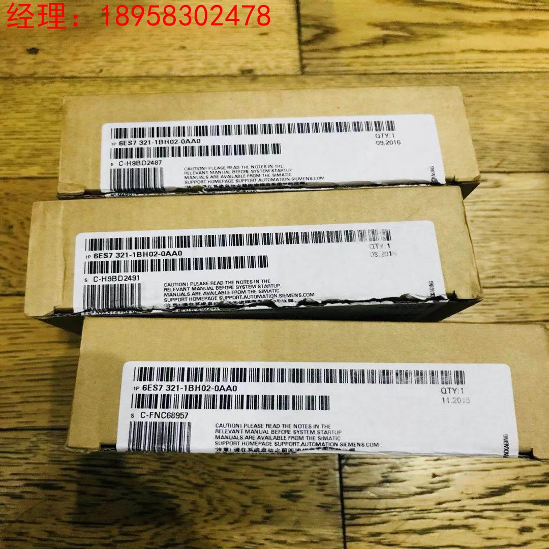 6ES7321-1BH02-0AA0全新原装正品模块6ES7 321-1BHo2-oAAo询价