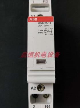 ABB建筑用接触器 ESB20-11 230V 50HZ/255V 60HZ