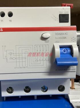 ABB漏电模块 DDA204 AC-63/0.03 ，订货号10113319