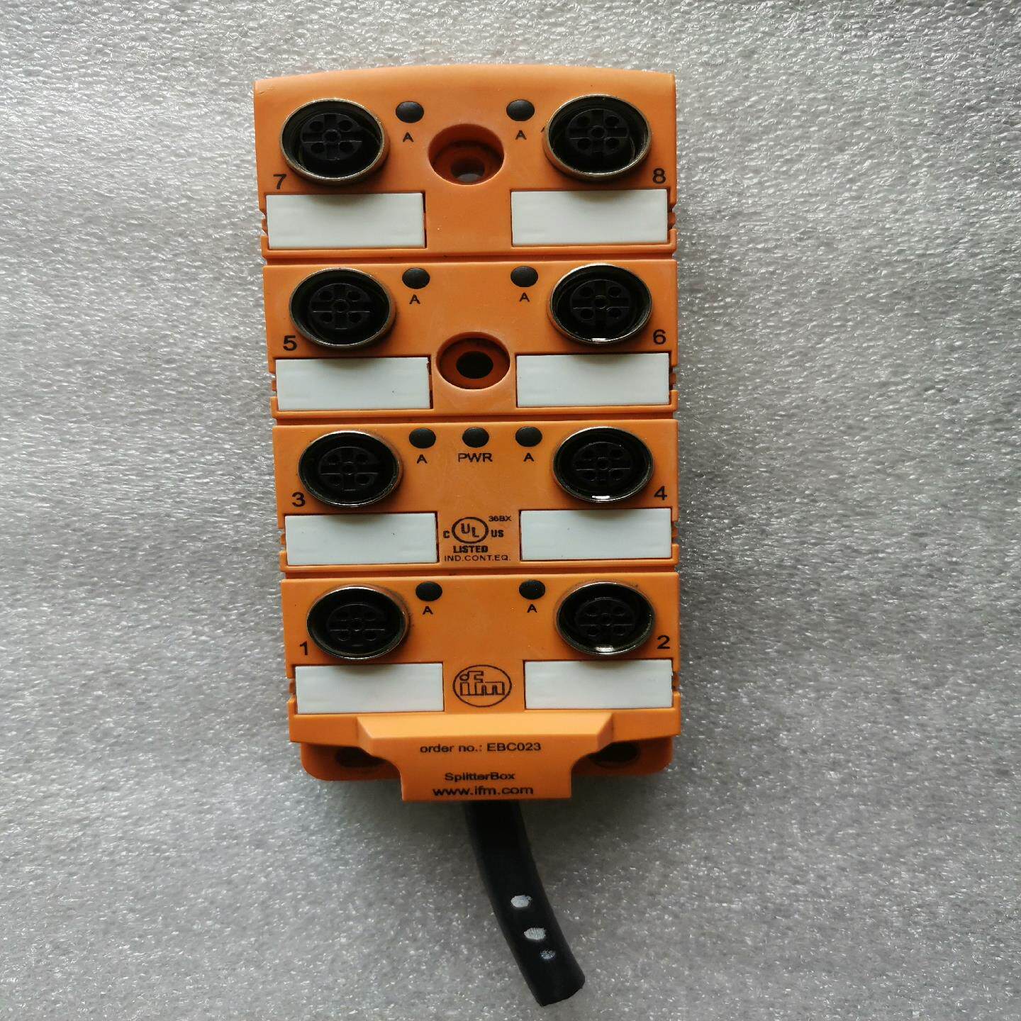 拆机ifm/易福门 集线器 IO总线模块型号: EBC023