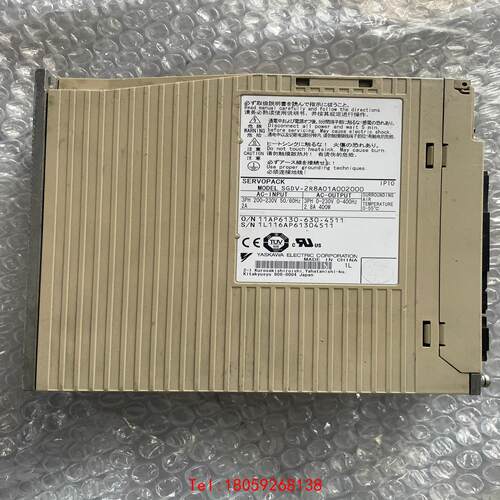 【非标价】安川400W伺服驱动器SGDV-2R8A01A002000