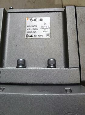 SMC电磁阀VS4340-041 AC100V，50/60H