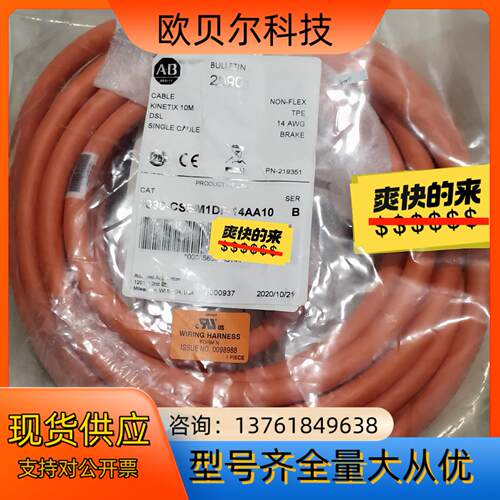 AB  2090-CSBM1DF-14AA10 电缆线现货1